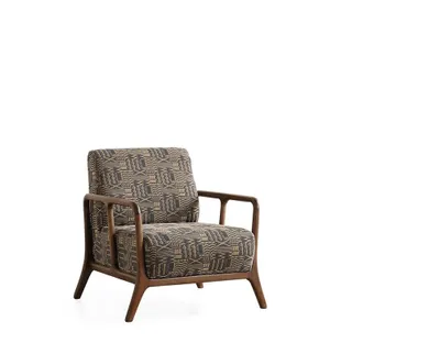 Produktbild von Designer Möbel Polstersessel Wohnzimmer Einsitzer Textil Sessel