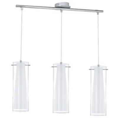 Immagine prodotto di Eglo lampada a sospensione HL/3 E27 CROMO/COLORE/BIANCO 'PINTO'