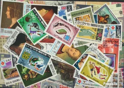 Produktbild von Briefmarken Ras al Chaima 50 verschiedene Marken