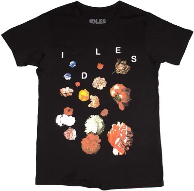Produktbild von Idles - T-Shirt für Herren/Damen Uni RO11970 (XL) (Schwarz)