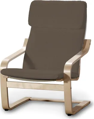 Produktbild von Dekoria Bezug für Poäng Sessel I, braun, Sessel Poäng