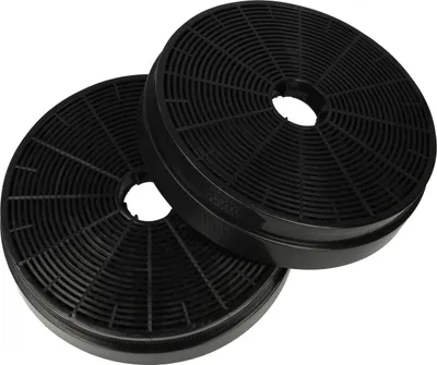 Produktbild von vhbw 2x Aktivkohlefilter kompatibel mit Klarstein 10034101, 10034102, 10034104, 10034107, 10034098, 10034099, 10034100 Dunstabzugshaube - 17,5 cm