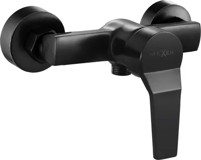 Image de Mexen Caro mitigeur de douche, Noir - 746640-70