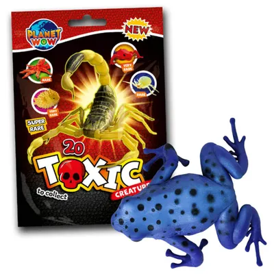 Produktbild von Toxic Creatures Sammelfiguren - Planet Wow - Figur 11. Blauer Baumsteiger