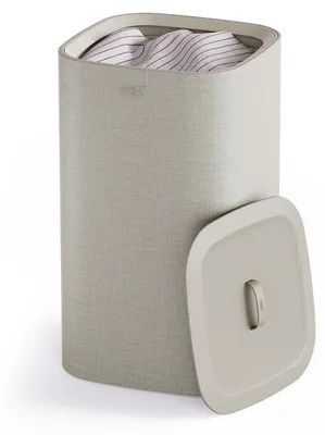 Immagine prodotto di Joseph Joseph Tota One 60L ecru: grande cesto portabiancheria con un scomparto