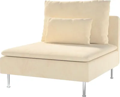 Produktbild von Dekoria Bezug für Söderhamn Sitzelement 1, ecru, Bezug für Sitzelement 1