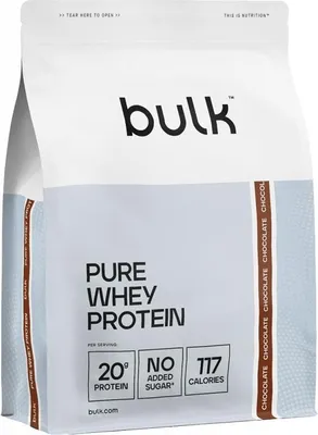 Produktbild von Bulk Pure Whey Protein (450g) Chocolate - Eiweiße - Molkenprotein-Konzentrat