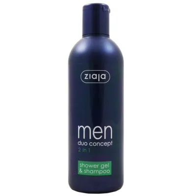 Image de Ziaja Men 2in1 Shampooing et gel douche (300ml), 52249