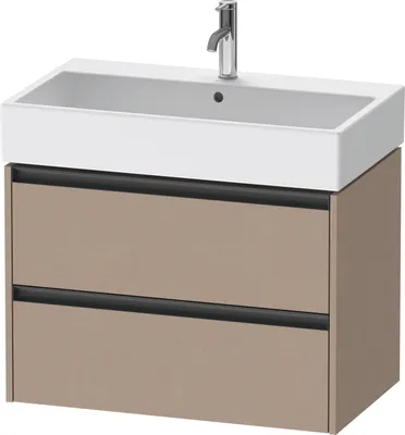 Produktbild von Duravit Ketho.2 Wastafelonderkast 78,4x46x54,9 cm Mat Linnen