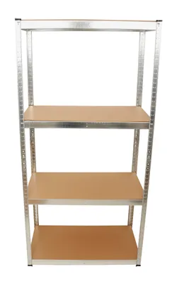 Image de HOME It® Étagère en acier avec 4 étagères, max 700 kg, galvanisée 180x90x40cm