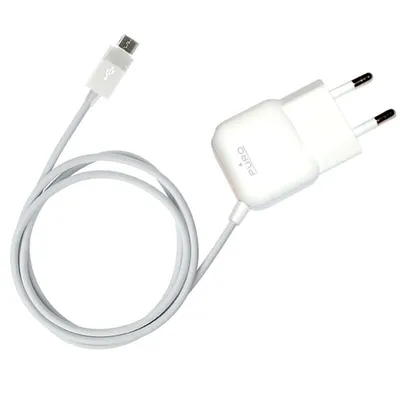 Immagine prodotto di PURO Mini caricatore da viaggio - Caricatore da parete portatile con cavo micro USB (bianco)
