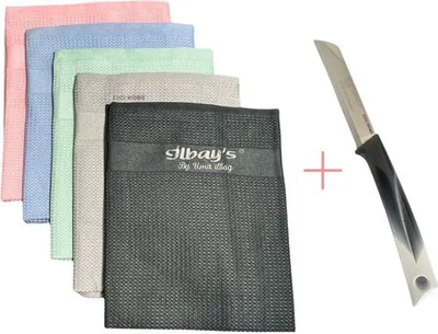 Produktbild von CiCi HOME Ilbays Aktion 5 Tücher + 1 Solingen Messer Geschenkt