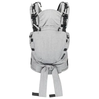Produktbild von HOPPEDIZ Babytrage Nabaca Basic-Set Modultrage zum Mitwachsen, Bauch- und Rückentrage bis 20 kg grau