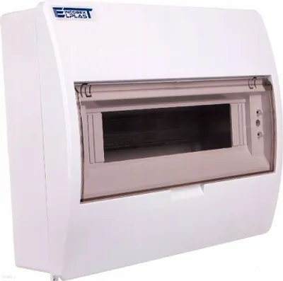 Obrázek produktu pro Pojistková skříň INCOBEX rozvodnice pro povrchovou montáž rozvodnice odolná proti vlhkosti IP40 1x12