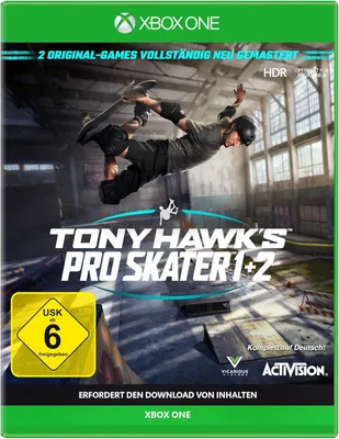 Produktbild von Xbox One-Spiel Tony Hawk's Pro Skater 1+2