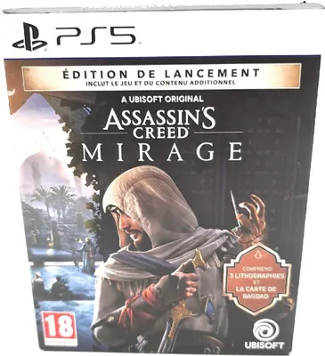Obrázok produktu pre Ubisoft Assassin's Creed Mirage - Launch Edition, PlayStation 5, M (Mature)