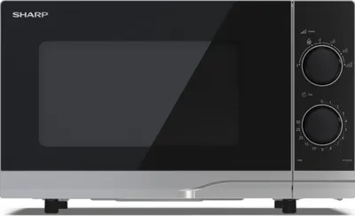 A studio shot of a SHARP microwave.