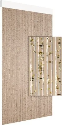 Produktbild von Türvorhang Calisto gold 90x210 cm