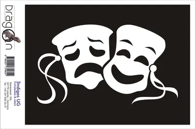 Produktbild von Aufkleber / Autoaufkleber - JDM / Die cut / Auto / OEM - Mask funny - 210x120mm silber - Heckscheibe / Heckscheibenaufkleber