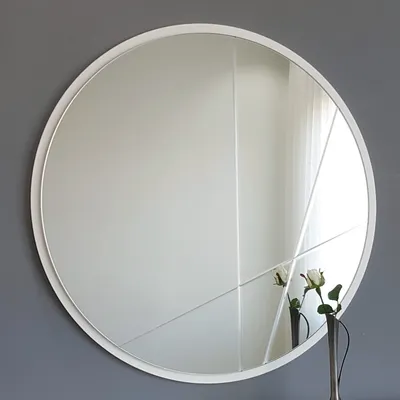 Immagine prodotto di Skye Decor, A704- A704NOS, argento, specchio da parete, 60x60 cm, 100% MDF