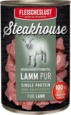 Image de Fleischeslust Steakhouse Agneau pur - 410 g