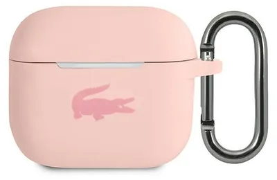 Zdjęcie produktu dla Etui Lacoste do AirPods 3 silikon różowy