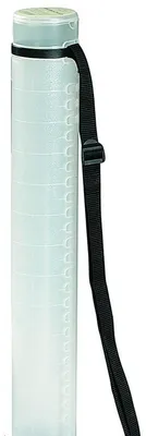 Produktbild von Rumold Zeichenrollen-Köcher, transparent/weiß