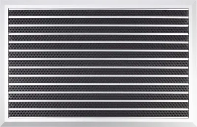 Produktbild von Alu-Fußmatte Spectral Mit Bürsten 68 x 98 cm