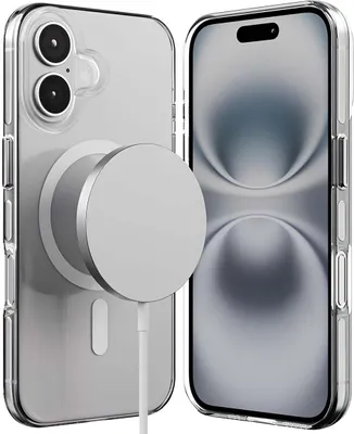 Produktbild von Crong, Clear MAG Pro Hülle iPhone 16 MagSafe kompatibel, Transparent