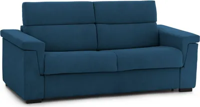 Immagine prodotto di Nus - Divano Letto 3 Posti, 225x95 cm blu, Sfoderabile  Italy