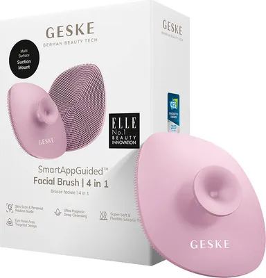 Produktbild von Geske 4-In-1 Gesichtsreinigungsbürste Mit Griff Und App (Pink)