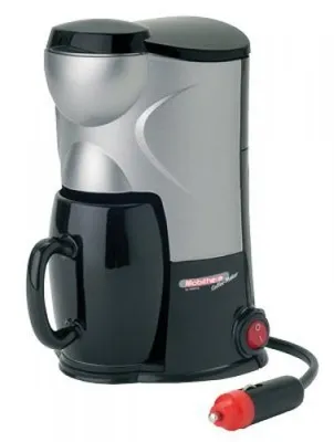 Obrázek produktu pro Dometic PerfectCoffee MC 01, Kávovar na překapávanou kávu, Mletá káva, 180 W, Černá, Nerezová ocel
