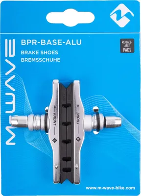 Produktbild von M-WAVE Bremsschuhe BPR-VC-Base V-Brake Cartridge L=72mm asymm. für Alu-/Stahlfelge