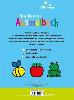 Produktbild von Mein allererstes Ausmalbuch (Marienkäfer)