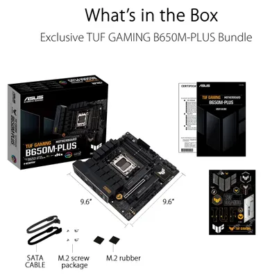 Produktbild von Asus 90Mb1Bg0-M0Eay0 Tuf Gaming B650M-Plus//Am5,B650,Usb3.2 Gen 2X2,Mb