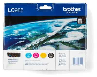 Produktbild von Brother LC-985 Value Pack BK/C/M/Y