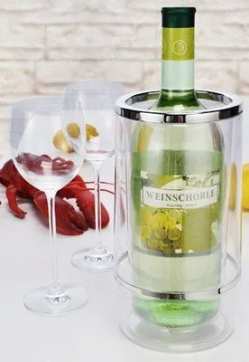 Image de Refroidisseur de vin à double paroi, refroidisseur de champagne et refroidisseur de bouteilles