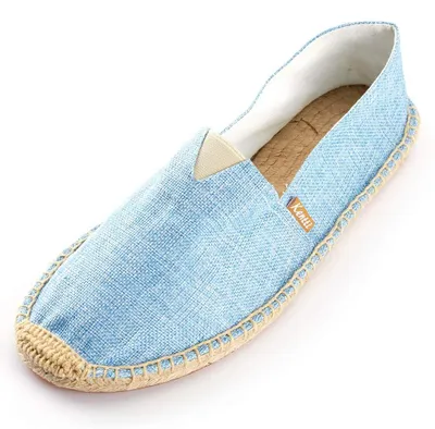 Immagine prodotto di Espadrillas da uomo in colori uniti, scarpe da tela casual