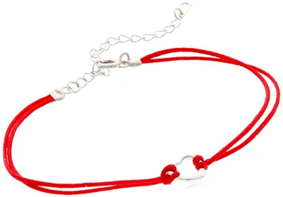 Immagine prodotto di Bracciale cabala rosso Cuore 13006.3