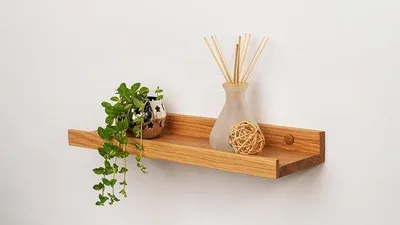 Zdjęcie produktu dla Ręcznie wykonana ramka na zdjęcia z litego drewna dębowego, 40 cm