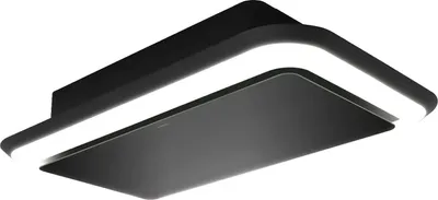 Produktbild von Silverline Side Lighted SLUD 124 s Deckenhaube 120 cm Schwarzglas