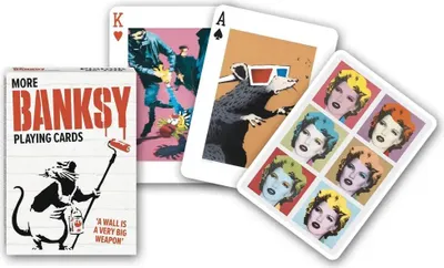 Produktbild von Piatnik 1716 - More Banksy Kartenspiel 55 Blatt