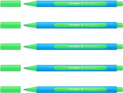 Produktbild von Schneider Kugelschreiber Slider Edge M 5er-Set grün