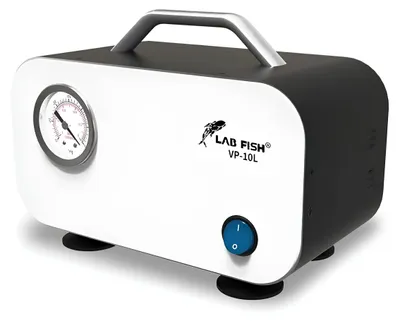 Image de Pompe à vide de laboratoire à membrane sans huile 10 L/min LAB FISH 110V-220V