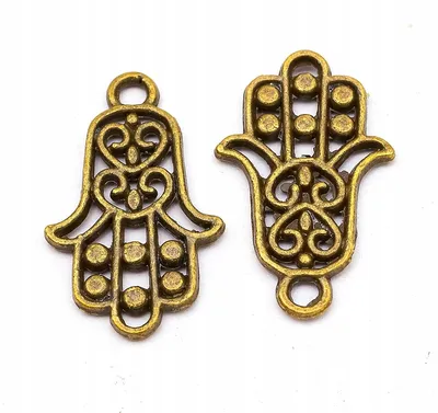 Produktbild von MIXFORM Fatima-Hand Anhänger Metalllegierung 22.5x14x1.5mm 20 Stück
