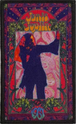 Produktbild von Janis Joplin - Blumenflamme - Patch - Baumwolle RO4436 (Einheitsgröße) (Bunt)