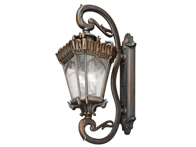 Produktbild von Elstead Tournai Außen-Wandleuchte E27 4-fach 117cm Londonderry IP44
