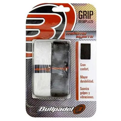Productafbeelding van Bullpadel Vervangende onderdelen, 2 stuks, zwart/wit, one size
