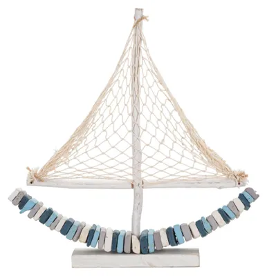 Produktbild von Mauro Ferretti Deko Segelboot multicolor 45x7x45 cm