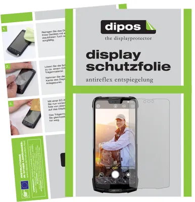 Produktbild von 6x Schutzfolie für Doogee S90 matt Displayschutzfolie Folie Display Schutz dipos